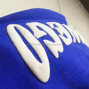 Sudadera con Capucha Extra Grande Vintage para Hombre, Sudadera de Felpa Gruesa 100% Algodón, Sudadera con Capucha Bordada para Hombre - Product Image 5