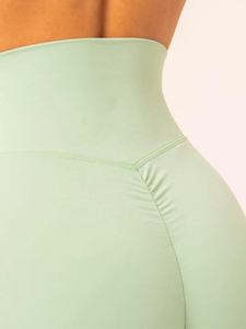 Customizable <b>High</b> <b>Waist</b> Women's Gym <b>Shorts</b> V <b>Shape</b> Soft Fitness Workout <b>Shorts</b> Tight Elastic Hip Lift Spandex Solid Yoga Sport - Product Image 4