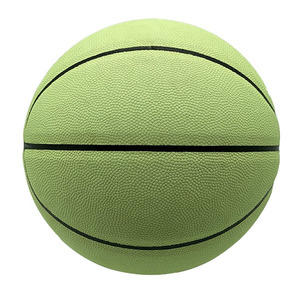 Low Price Basketball Custom Logo Print High Air Retention Rubber/Latex Bladder Lightweight Eco-Friendly Breathable Basketballs - Product Image 1
