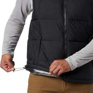 High Quality Autumn Winter Casual Zipper Woven <b>Puffer</b> Sleeveless <b>Jacket</b> for Men's Clothing Stand Collar <b>Cheap</b> Price - Product Image 3