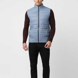 Chaleco Acolchado Ligero para Hombre, Cómodo, con Cierre Completo, Cálido y Confortable para Aventuras al Aire Libre, Precio al por Mayor, OEM, Precio Económico - Product Image 3