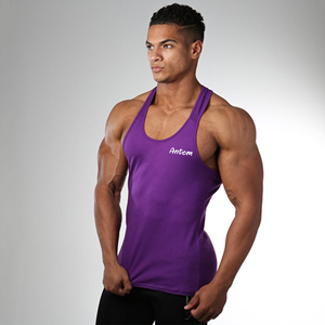 Top Quality Fitness Men Tank Top Breathable Mans Comfortable Workout Wear Gym Vest Training Fitness Man Tank Tops Street Wear - Product Image 5