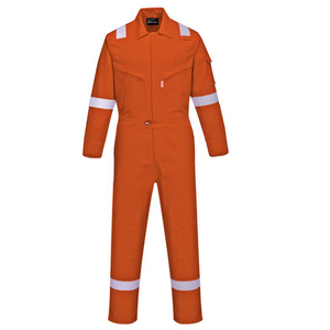 Combinaison de travail pour homme, vert foncé, avec bandes réfléchissantes, manches longues - Product Image 2