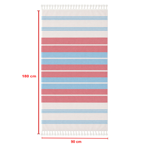 Serviette de plage turque en coton 100% de qualité supérieure, séchage rapide, douce, absorbante, rayée, vente en gros, fabrication OEM - Product Image 6