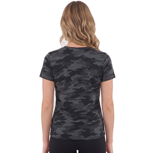 Camiseta de maternidad con estampado de camuflaje para mujer, Top de punto con cuello redondo para dormir, ropa de verano, camisetas de camuflaje, camisetas para amamantar - Product Image 3