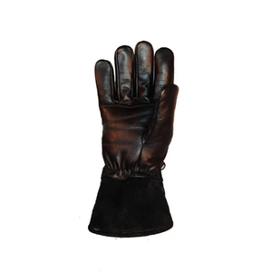 Guantes de Cuero Vacuno Resistentes al Calor para Soldadura y Protección Contra Incendios, Guantes Largos Ignífugos para Trabajo - Product Image 6