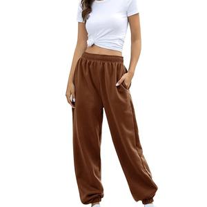 2026 Meilleures ventes Jogger de sport slim pour femme, vêtement d'hiver, avec décorations peintes et volants, coupe skinny - Product Image 5