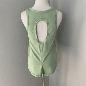 Personalizado 100% poliéster mujeres gimnasio desgaste sin mangas de secado rápido correr chaleco Mujer Deporte Yoga Tank Top mujeres Activewear ropa - Product Image 2