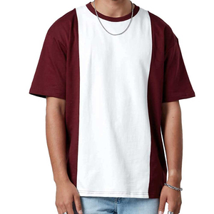 Custom <b>Men's</b> Formal Short Sleeve O-Neck T-<b>Shirt</b> with Digital Printed Pattern Polyester/Cotton Blend Quick Dry & Eco-Friendly - Product Image 1
