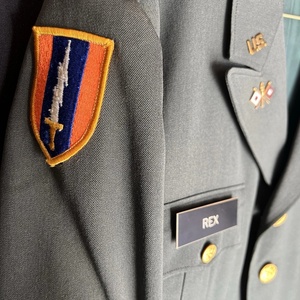 Uniforme Completo de Reproducción para Hombre, Camuflaje Transpirable, 2.º Teniente de Señales del Ejército Estadounidense del Siglo XX, para Reenactaciones - Product Image 2