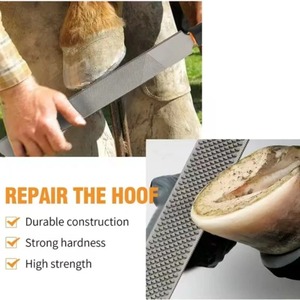 14 Inch <b>Iron</b> Horse Hoof File Equestrian Supplies Horse Hoof Rasp Trimming File Farrier Horse Hoof Repair Tools - Product Image 5