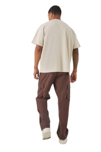 Camisetas de Verano para Hombre, de Algodón, Tejidas, Estampadas, Casuales, Deportivas, de Manga Corta, Transpirables, con Diseño - Product Image 2