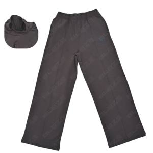 Pantalon de jogging unisexe ample et décontracté avec cordon de serrage, taille basse élastique, pour la gym, le fitness, le yoga, en molleton, motif léopard - Product Image 1
