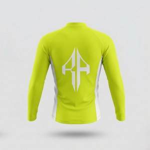 Maillots de Ciclismo Blancos para Hombre de Calidad Premium, Material de Secado Rápido 100% Poliéster, Impresión por Transferencia de Calor Personalizada por RIVIAN ATLANTIC - Product Image 2