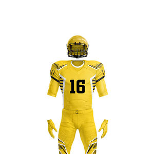 Uniformes de Fútbol Americano 100% Poliéster en Oferta, para Adultos y Jóvenes, Camisetas Personalizadas con Pantalones Cortos a Juego, Conjuntos para Clubes Juveniles - Product Image 4