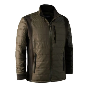 Veste de chasse d'hiver unisexe GRACE SIGN, camouflage, isolée, thermique, couche intermédiaire, fermeture éclair intégrale, coupe-vent, motif imprimé, polyester chaud - Product Image 3