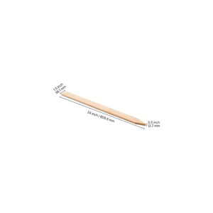 Custom Sharp Point Heat Treated Eco-Friendly Durable Fir Wood Garden Ground Stakes 24x0.5x1.5 Inch Survey <b>Fencing</b> Trellis - Product Image 3