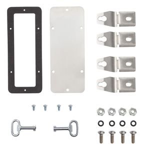 Scatola Elettrica in Acciaio NEMA 4X IP66 Impermeabile Antipolvere 16 X 12 X 8\" Contenitore in Acciaio Inox per Strumenti Elettronici - Product Image 5