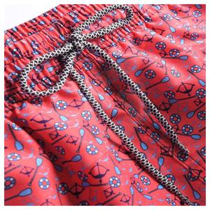 Pantalones cortos de baño para hombre con logotipo personalizado de verano, pantalones cortos para correr con sublimación de cintura elástica, bañadores de poliéster 100%, pantalones cortos de playa de malla - Product Image 2