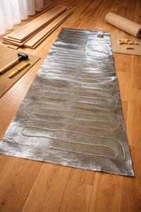Portable Electric Energy Saving Adjustable Thermostat Under Wooden <b>Floor</b> Heating <b>Mat</b> for Household & Commercial Use - Product Image 2