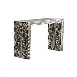 Premium Indian Bone Inlay Furniture Custom Floral Design Handcrafted Luxury Home Decor <b>Cabinet</b> Table Artisan Made India Export - Product Image 5