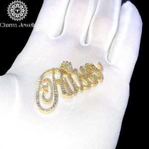 Charm Jewells - Colgante de Plata 925 con Perla de Agua Dulce y Moissanita en Forma de Bola, Chapado en Oro de 22K, Certificado IGI, Engaste de Bisel, Letra RILY - Product Image 5
