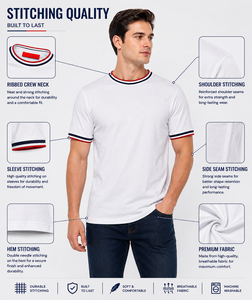 T-shirt personnalisé à bas prix, vente en gros, 100% polyester coton, pour homme, manches courtes, couleur personnalisée, sublimation - Product Image 6