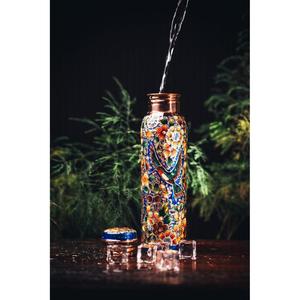 BPA Free 100% Copper Water <b>Bottle</b> Custom Design Print Eco Friendly Custom Capacity Water <b>Bottle</b> Manufacturer & Wholesale - Product Image 2