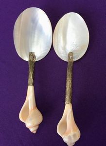 Premium Mother of Pearl Caviar <b>Spoon</b> Natural Seashell Utensil Non Metallic <b>Serving</b> <b>Spoon</b> for Luxury Seafood Presentation - Product Image 4