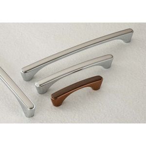 Modern Zinc Furniture Handle Knob Eco Friendly Durable Adjustable Easy Installation <b>Pull</b> For Dresser Wardrobe Cabinet <b>Drawer</b> - Product Image 4