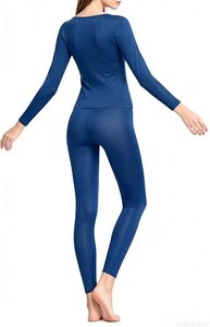 <b>Women</b> High Waist Black <b>Leggings</b> Slim Fit Knitted Spandex Cotton <b>Winter</b> Casual Solid Color Breathable Full Length Pants - Product Image 2