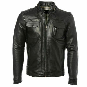 Veste en cuir pour homme de haute qualité, logo personnalisé, style streetwear chauffant pour l'hiver, prix de gros, veste en cuir pour homme, confortable - Product Image 2