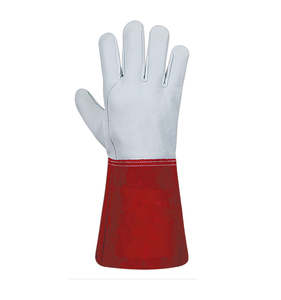 Guantes de soldadura TIG de piel de cabra premium con forro de algodón - Product Image 3