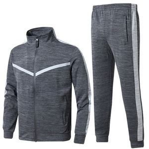 Venta al por mayor OEM: El mejor chándal de invierno para hombre, 100% algodón, estampado, de forro polar, ligero, informal, diseño 2 en 1, que absorbe el sudor. - Product Image 5