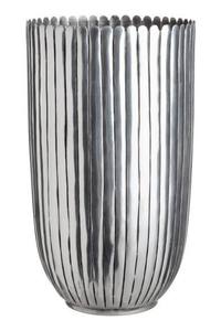 Pot de fleurs en métal martelé de luxe avec support en fer pour la décoration du salon, du jardin et du balcon - Product Image 5