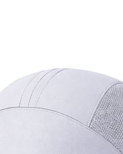 Men Ice Grey Mesh Panel Sports Cap Breathable Lightweight Adjustable Summer Running Training Outdoor Baseball Hat For Men Use - Product Image 5