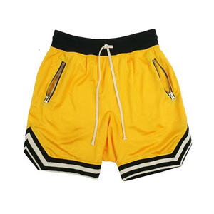 Short de basketball pour homme personnalisé, imprimé intégral, brodé, en mesh sublimé, séchage rapide, très vendu - Product Image 5