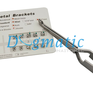 Dogmatic International Orthodontic <b>Bracket</b> Placer Self Holder Tweezers Reusable Manual Stainless Surgical Instruments Dental - Product Image 2