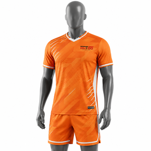 ชุดฟุตบอล Elite Performance Sports Apparel ที่โดดเด่นด้วยเสื้อและกางเกงขาสั้นน้ำหนักเบาเพื่อการเคลื่อนไหวที่ยิ่งยวด - Product Image 1