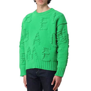 Pulls en mohair de qualité supérieure à manches longues, style tendance, vêtements pour hommes, personnalisables, marque privée - Product Image 4