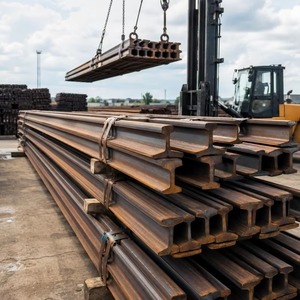 Used Railway HMS 1 and 2 Rail <b>Scrap</b> for Secondary Steel Manufacturing and <b>Metal</b> Recovery Operations - Product Image 2