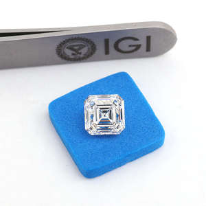เพชรทรงสี่เหลี่ยม Asscher Cut เพาะเลี้ยงในห้องปฏิบัติการ น้ำหนัก 1.5 กะรัต สี E ความสะอาด VS1 รับรองโดย IGI คุณภาพเยี่ยม เหมาะสำหรับแหวนหมั้น ราคาขายส่ง - Product Image 2