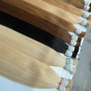 ผมต่อเวียดนามแท้แบบขายส่ง ชนิดเวอร์จิ้น ซุปเปอร์ดับเบิ้ลดรอน ผมตรง สีบลอนด์ ดำ น้ำตาล - Product Image 3