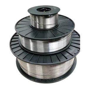 Consommable de soudage FCAW en acier inoxydable E309LT11, 12 mm, 15 kg, bobine plastique, pour soudage de joints dissymétriques, AWS A522, fabricant exportateur Inde - Product Image 1