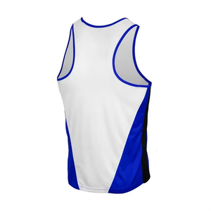 Ensemble de veste et short de boxe 100% polyester unisexe, séchage rapide, respirant, logo personnalisé, uniformes de boxe en gros, prix bas, OEM - Product Image 4