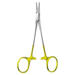 Portaagujas Mayo Hegar T.C. Dorado 180 mm 324-190-180 de Acero Inoxidable, Instrumento Quirúrgico Manual Reutilizable para una Sutura Segura - Product Image 1