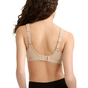 Sujetador Deportivo Sin Costuras para Mujer, Estilo Top Corto, Espalda Cruzada, Acolchado, Soporte Medio, Transpirable, Secado Rápido, Logotipo Personalizado, Ropa Deportiva - Product Image 3