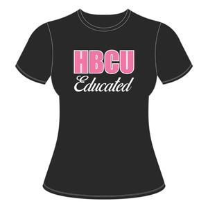 Camiseta Casual de Punto 100% Algodón para Hombre, Cuello Redondo, Manga Corta, Corte Regular, Diseño Sólido Negro, Estilo HBCU - Product Image 1