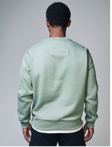 Sweat-shirts amples en coton mélangé respirant pour hommes, style basique, manches longues, avec faible MOQ – Vente en gros - Product Image 4