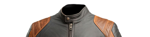 Chaqueta de Motociclista de Cuero Personalizada para Hombre, Logotipo OEM, Estilo Clásico, Cuero Genuino de Primera Calidad, Prenda Exterior de Moda - Product Image 3